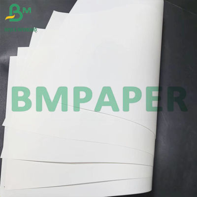 Impression au laser imperméable à l'eau papier synthétique en PP blanc pour le menu