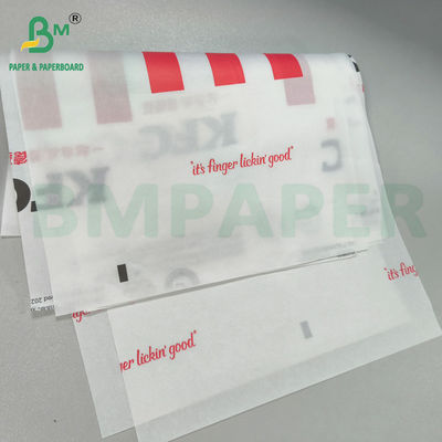 35 - 50 grammes de papier à l' épreuve de la graisse Parfait pour les emballages d' aliments gras Avec Kit 3 - 7