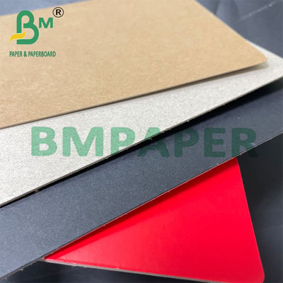 1.5 mm 3 mm papier gris couleur stratifié pour carte de soutien