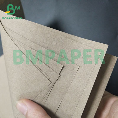 60gm Pas de poussière de papier Brown Bobbin fibre de noyau Kraft papier pour la bande de tuyau