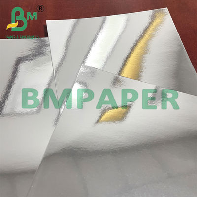 14pt 15pt Papier métallique argenté en carton pour boîte cosmétique C1S SBS