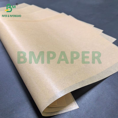 40 g de papier à pâte en silicone recyclable non blanchi et non adhésif