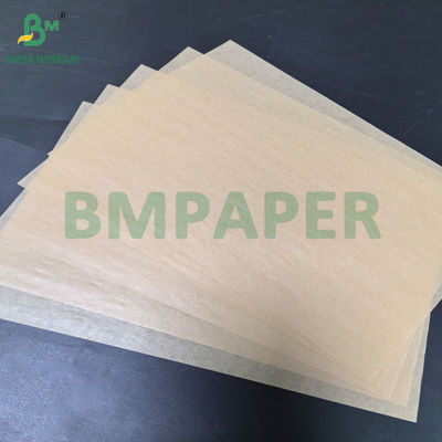 40 g de papier à pâte en silicone recyclable non blanchi et non adhésif