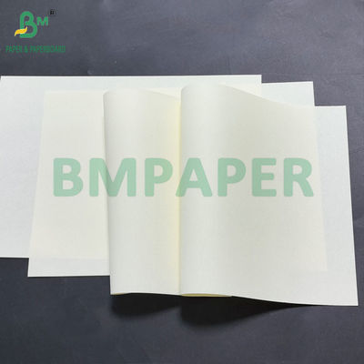 75 g 80 g de papier d'impression en rouleau de couleur de crème d'ivoire non recouvert