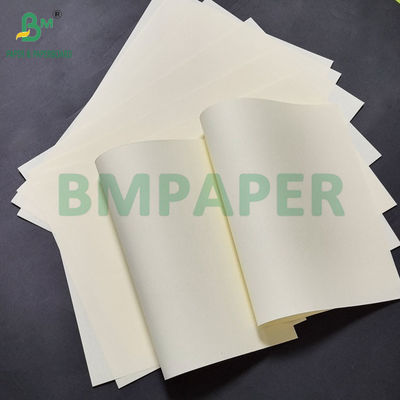 75 g 80 g de papier d'impression en rouleau de couleur de crème d'ivoire non recouvert
