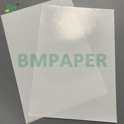70g 80g C1S Papier blanc brillant pour la fabrication d'étiquettes 1020 mm Largeur du rouleau