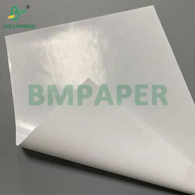 70g 80g C1S Papier blanc brillant pour la fabrication d'étiquettes 1020 mm Largeur du rouleau