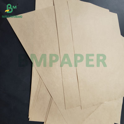 50 grammes de papier kraft brun pour sac d'emballage de farine 715 mm haute résistance à la rupture