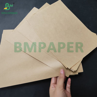 50 grammes de papier kraft brun pour sac d'emballage de farine 715 mm haute résistance à la rupture