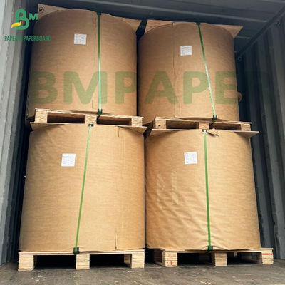 50 g 60 g de papier kraft en fibres vierges pures de 102 cm rouleau de papier en sac brun
