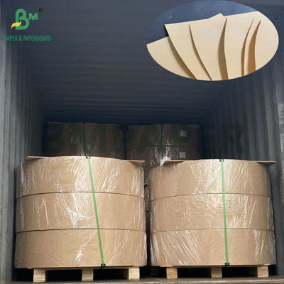 50 g 60 g de pâte de bois vierge en rouleau de papier kraft brun non recouvert