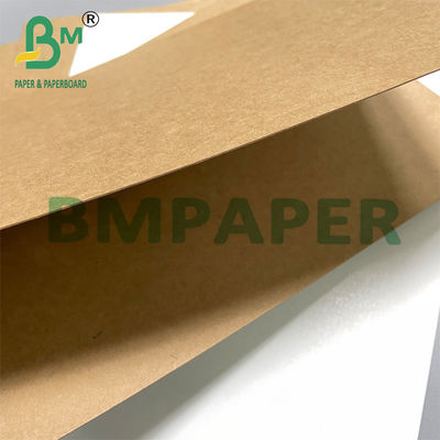 200 g de papier à dos en argile blanche enduit de kraft pour emballage de frites