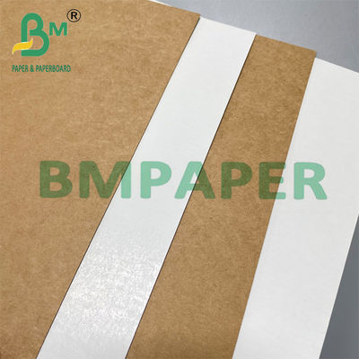 200 g de papier à dos en argile blanche enduit de kraft pour emballage de frites
