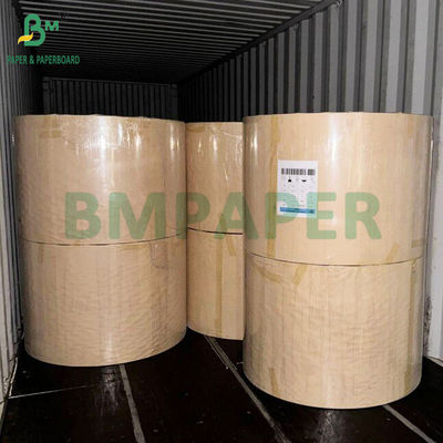 70 80 GSM Rouleau de papier kraft brun à haute résistance 50 kg Chargement