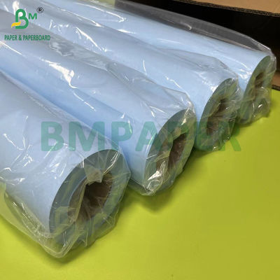 Double face bleue 80g Ingénierie de conception rouleaux de papier bleu 24 &quot;x 50 mètres