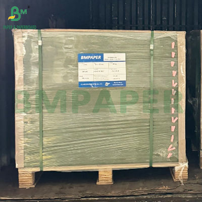 Carton vert laminé brillant Grise arrière 1,2 mm 1,4 mm Pour les dossiers