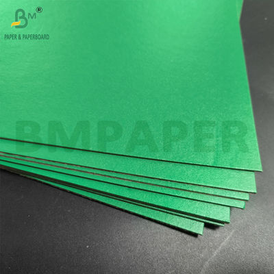 Carton vert laminé brillant Grise arrière 1,2 mm 1,4 mm Pour les dossiers