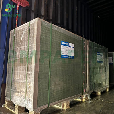 Carton vert laminé brillant Grise arrière 1,2 mm 1,4 mm Pour les dossiers