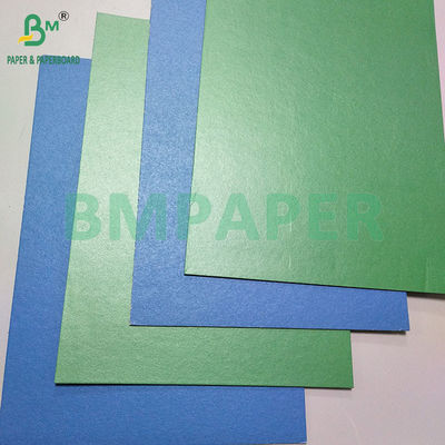 1.2MM Carton gris laminé vert revêtu de revêtement brillant à haute rigidité