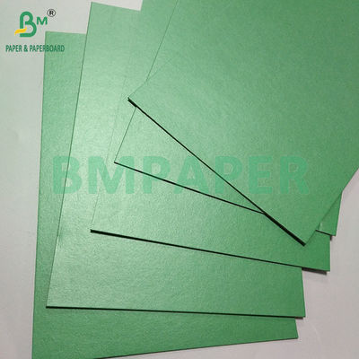1.2MM Carton gris laminé vert revêtu de revêtement brillant à haute rigidité