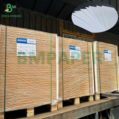230g Carton blanc pour boîte d'emballage recouvert d'un côté