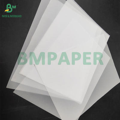Papier de traçage blanc translucide de 93 grammes pour enveloppe de fleurs 60 x 85 cm Léger