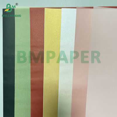100 GSM Lisseur Premium Or Rose Ruloir de papier semi-transparent largeur 889 mm
