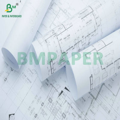 36' x 500ft 3' format de base rouleau de papier jet d'encre CAD pour l'impression de plans architecturaux