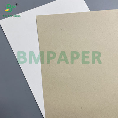 130g 300g Cartouche de canne à sucre naturelle Papier de pâte à papier pour les plats alimentaires Rouleaux Carton biodégradable