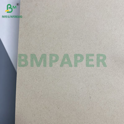 130g 300g Cartouche de canne à sucre naturelle Papier de pâte à papier pour les plats alimentaires Rouleaux Carton biodégradable