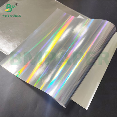 Papier métallisé argent or imperméable à l'eau pour étiquette de bière à résistance humide