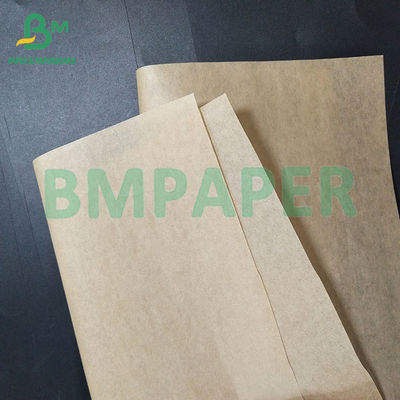 50 grammes de papier à l' épreuve de la graisse A4 Brown Kraft pour sandwich hamburger