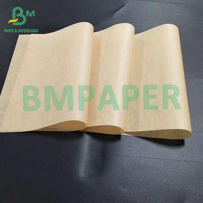 50 grammes de papier à l' épreuve de la graisse A4 Brown Kraft pour sandwich hamburger