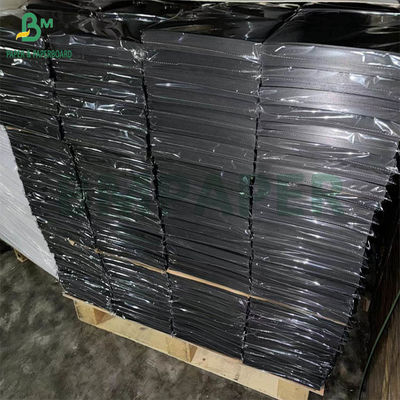 300 gm carton kraft tout noir feuilles de papier massif album carton résistant au pliage