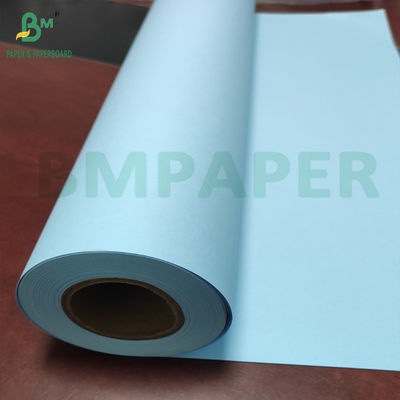 Papier graphique bleu à double face 80 grammes rouleau de papier à imprimerie 914 mm x 50 mètres