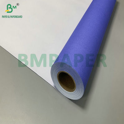 24' x 150' un côté bleu violet 20lb papier d'affiliation en rouleau de 2'