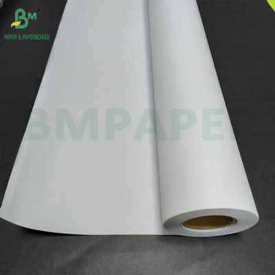 Papier blanc recouvert de 108 grammes pour l'impression à jet d'encre 914 mm x 30 m rouleau