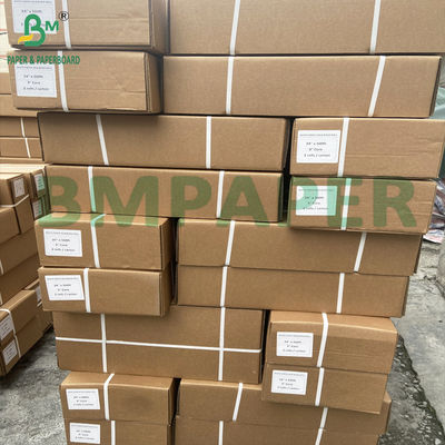 Papier blanc recouvert de 108 grammes pour l'impression à jet d'encre 914 mm x 30 m rouleau
