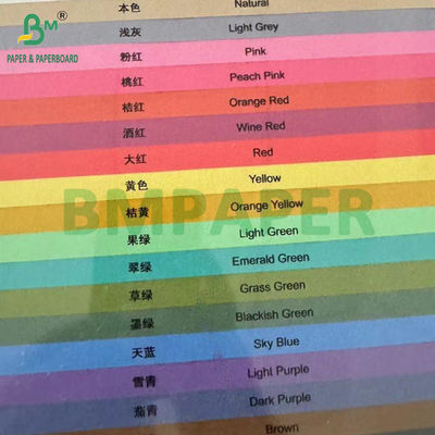 60 gm de papier peigné coloré Translucide papier d'emballage imperméable