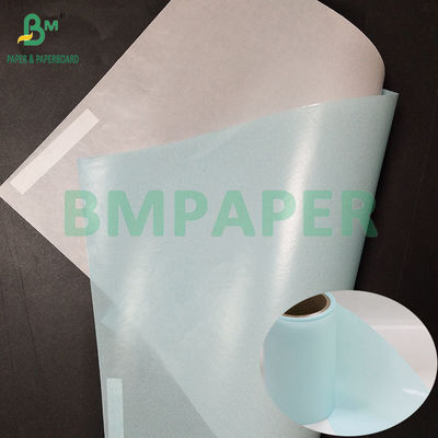 50 g de papier vitreux résistant à l'huile blanc et bleu