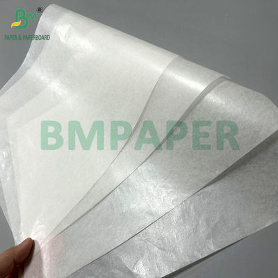 35 grammes de papier blanc imprimable à l'huile et recouvert de cire pour emballage de sandwich