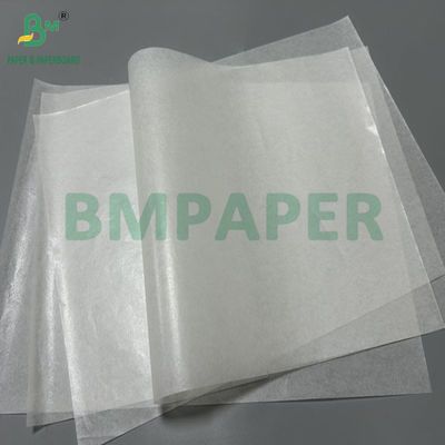 35 grammes de papier blanc imprimable à l'huile et recouvert de cire pour emballage de sandwich