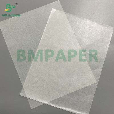40g 50g Papier recouvert d'un côté de cire Papier d'emballage de qualité alimentaire Blanc Noir Kraft Couleur café