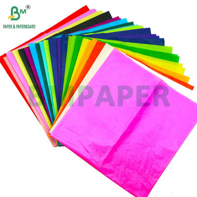 17 grammes de papier d'emballage de tissus coloré pour les fruits Emballage 50 x 70 cm Léger
