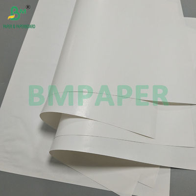 67 gm Carte d'étiquette extérieure de boissons blanche à résistance à l'humidité