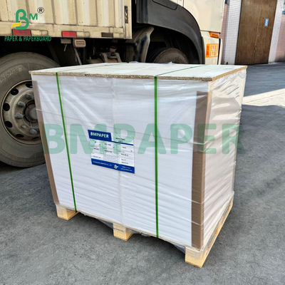 65 gm 70 gm papier étiquette de bière blanche imperméable à l'eau 70 x 100 cm une face brillante