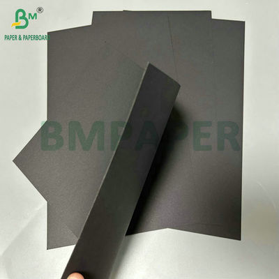 400 grammes 450 grammes de papier de pâte noire solide non revêtu pour cadre photo 400 x 400 mm