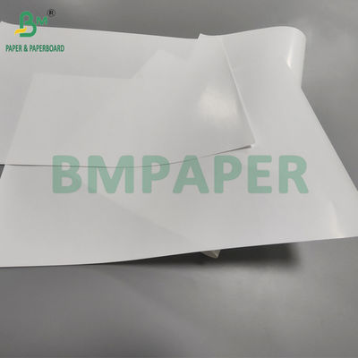 80 gm Papier d'art blanc brillant recouvert d'un côté pour étiquette 65 x 95 cm