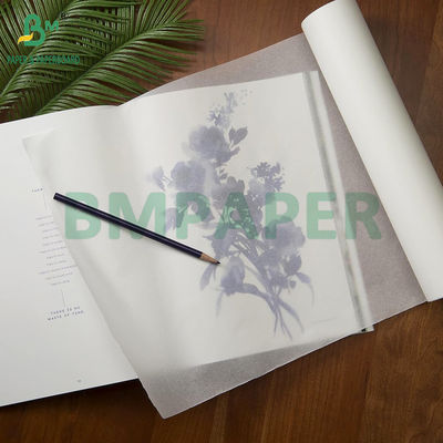 93 gm 100 gm Traçage translucide de papier pour dessins d'ingénierie 91 cm x 70 m