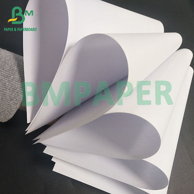 80GSM papier de traceur d'obligations CAO blanc non recouvert pour le dessin de construction